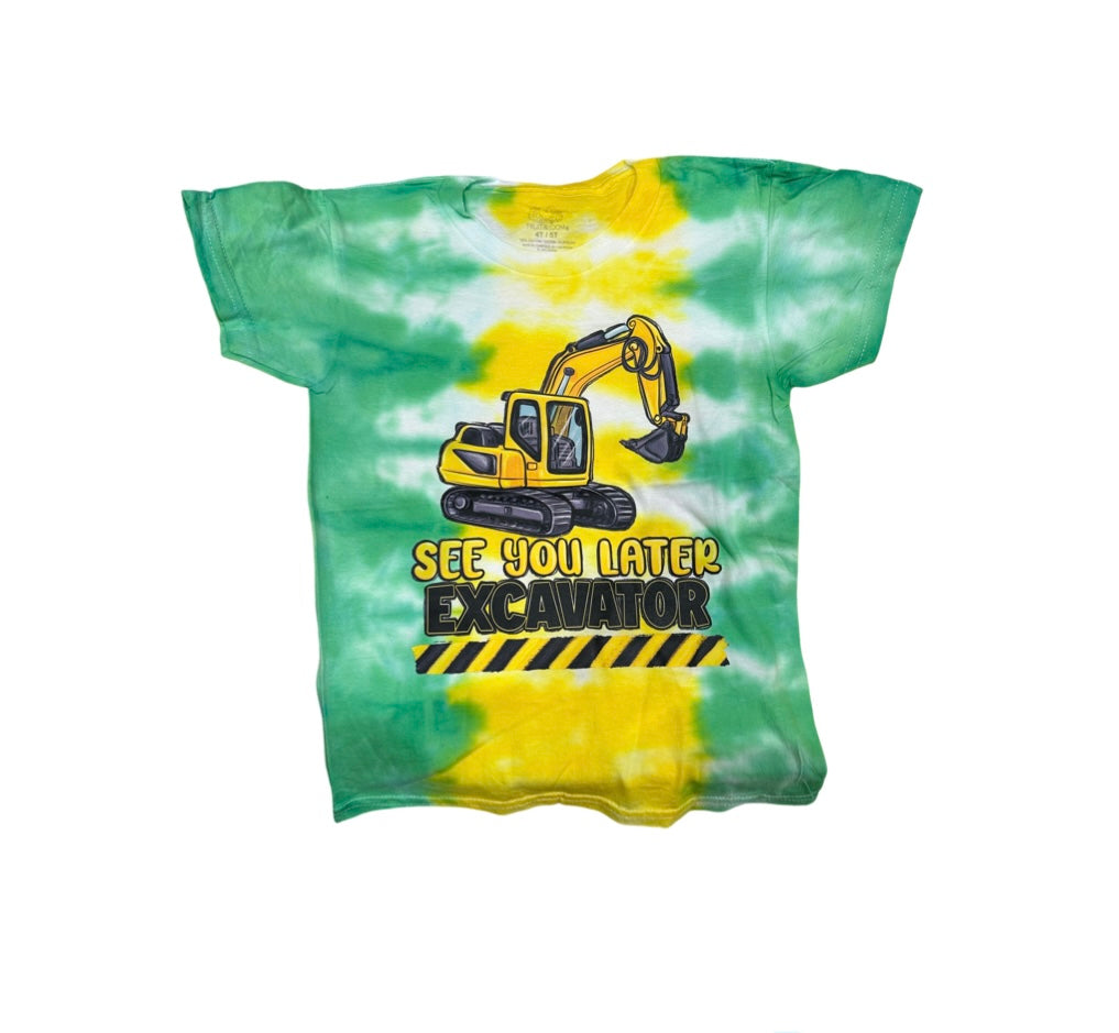 See You Later Excavator Shirt