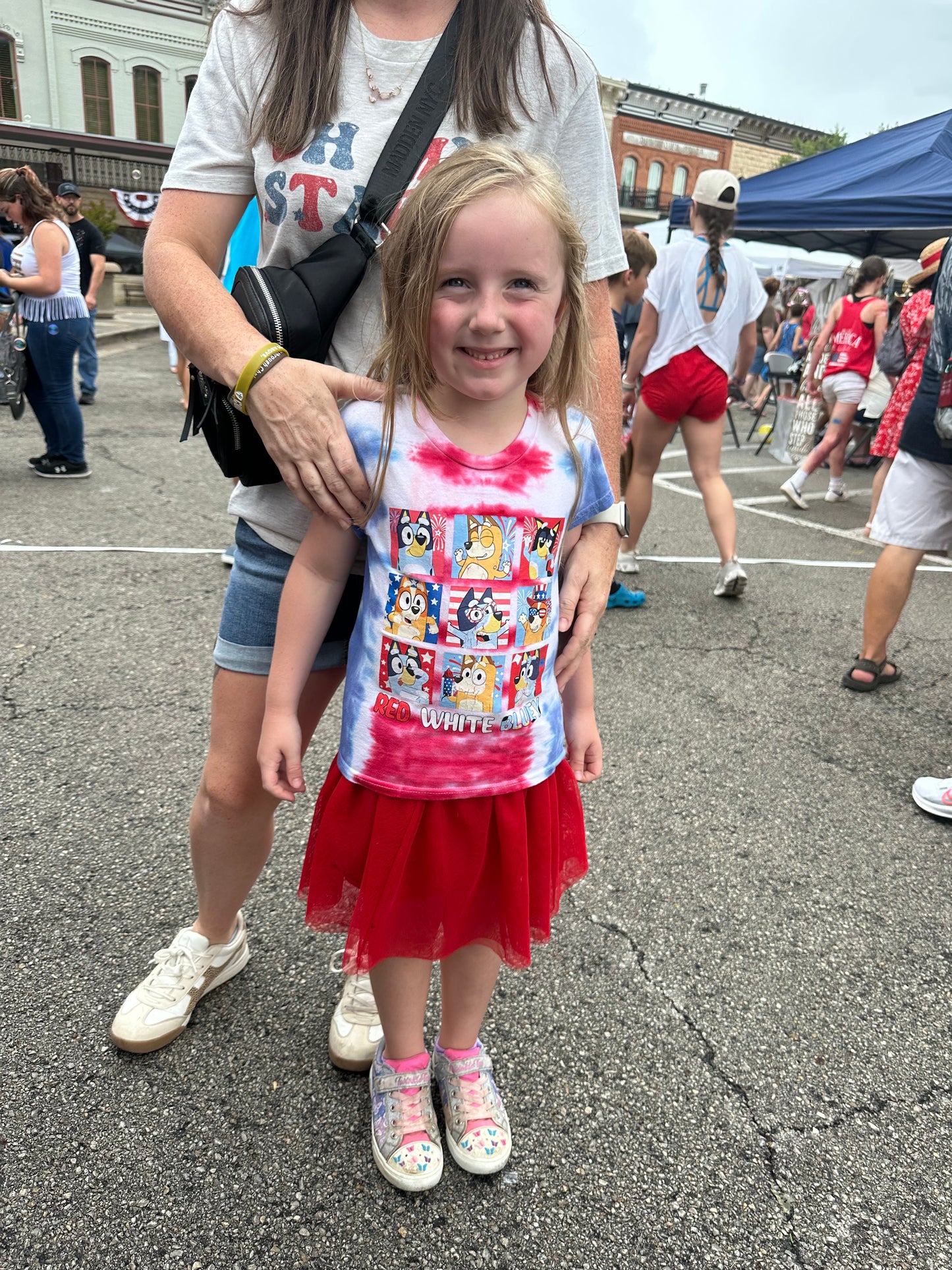 Red White Bluey Shirt