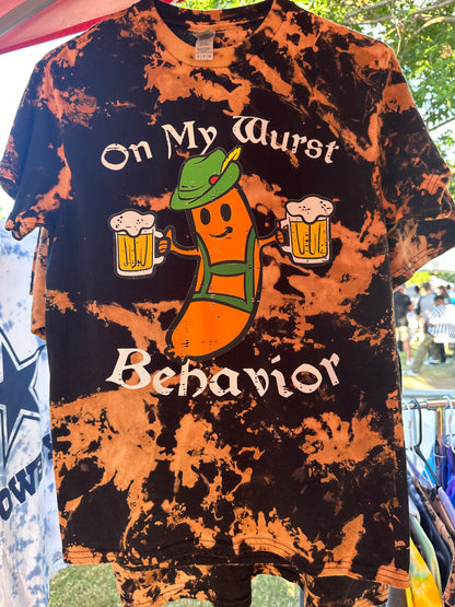 Wurst Behavior- Oktoberfest Shirt